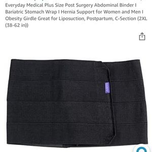 New in package - Everyday Medical Plus Size  (2XL ) Black